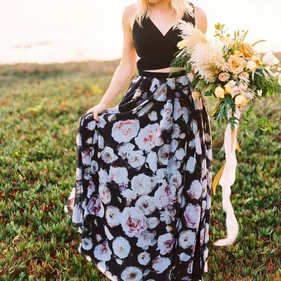 Fame and Partners Dresses Two Piece Fame And Partners Skirt